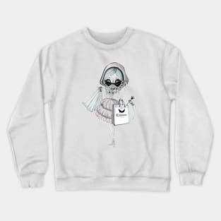 The fashionista grim reaper Crewneck Sweatshirt